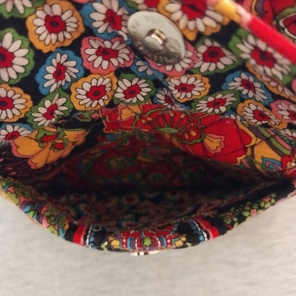 Vera Bradley Paisley Floral Crossbody Adjustable Strap - Picture 5 of 16